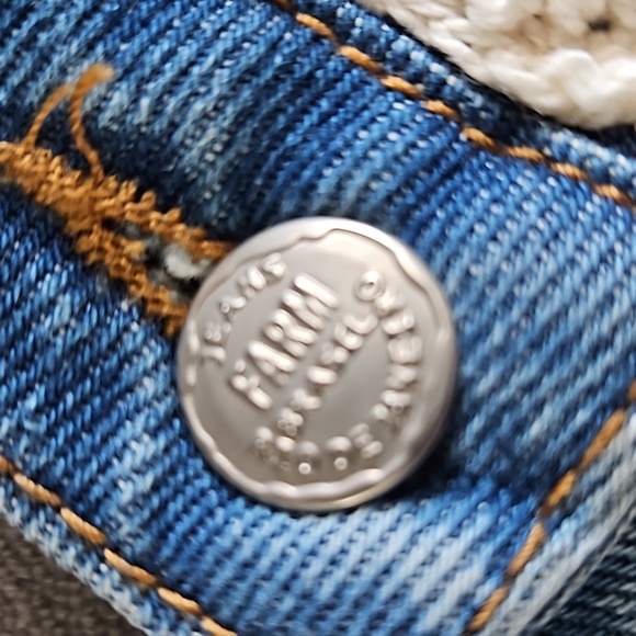 NWT Farm Rio Jean Shorts - Picture 6 of 10